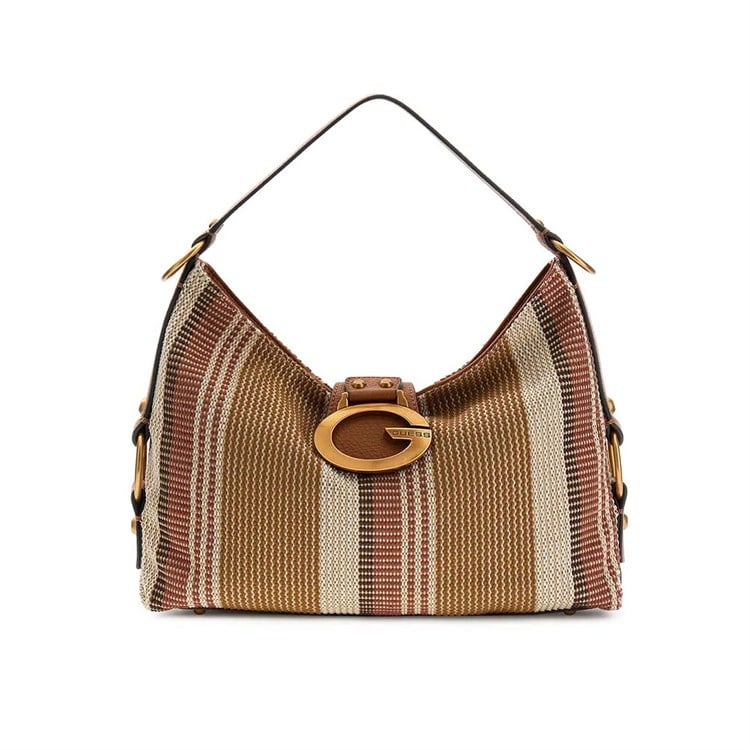Guess Kadın Cognac Multi Camden Büyük Omuz Çantası HWAB9308180