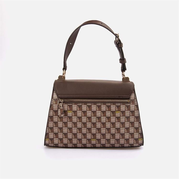 Guess Kadın Vegan Kahverengi Omuz Çantası 