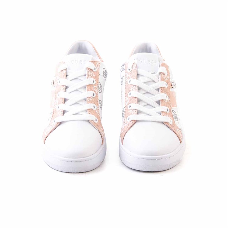 Guess Kadın Vegan Kauçuk Taban Beyaz Spor & Sneaker Ayakkabı