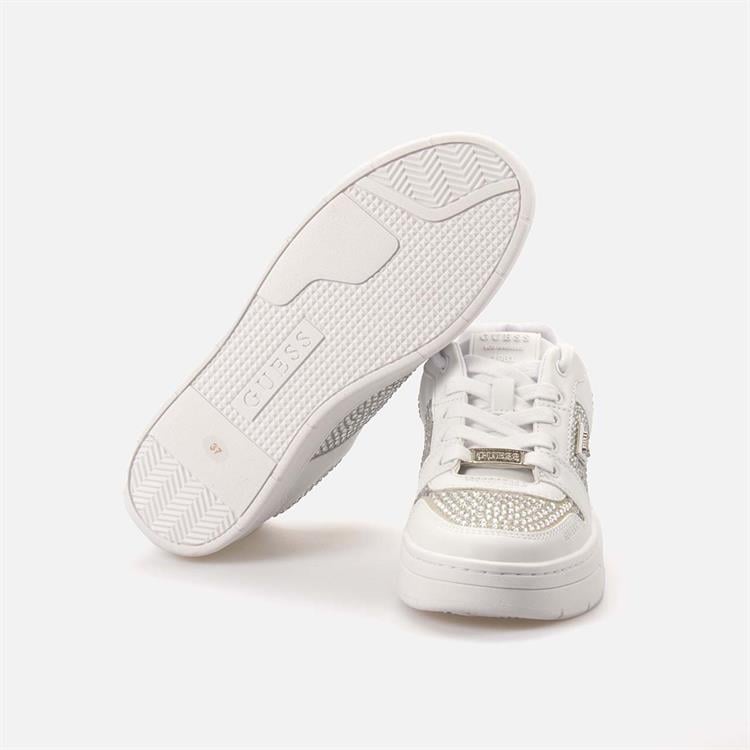 Guess Kadın Vegan Beyaz Spor & Sneaker Ayakkabı