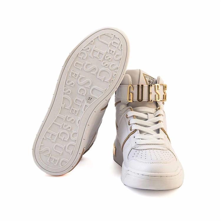Guess Kadın Vegan Beyaz Spor & Sneaker Ayakkabı