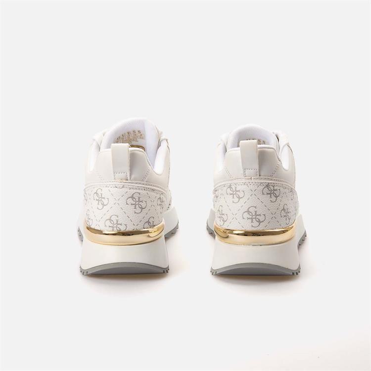 Guess Kadın Vegan Beyaz-Gri Spor & Sneaker Ayakkabı