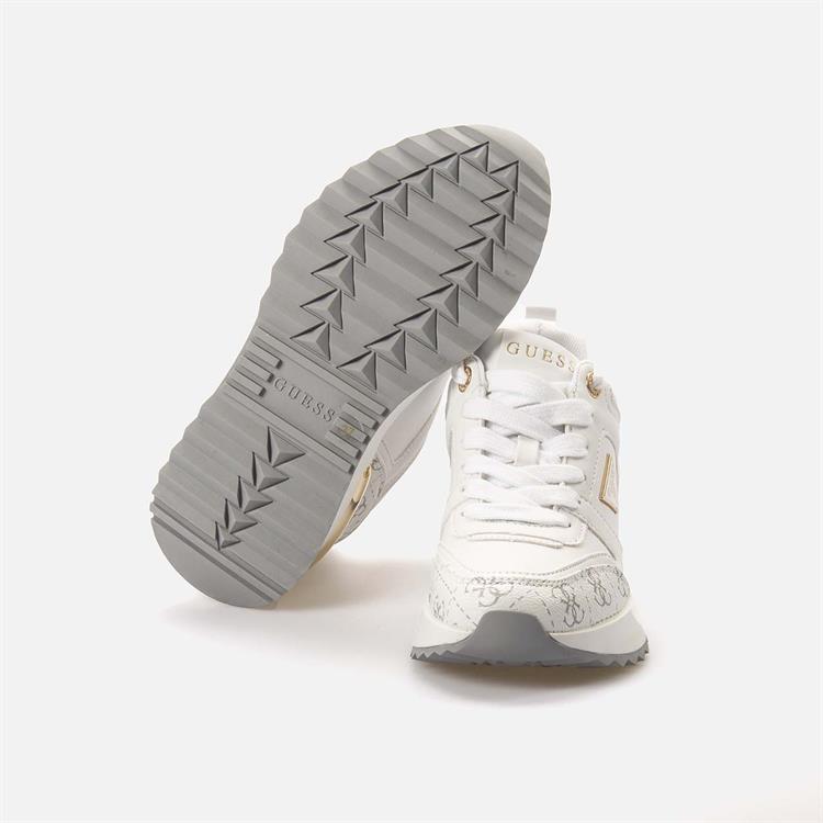 Guess Kadın Vegan Beyaz-Gri Spor & Sneaker Ayakkabı