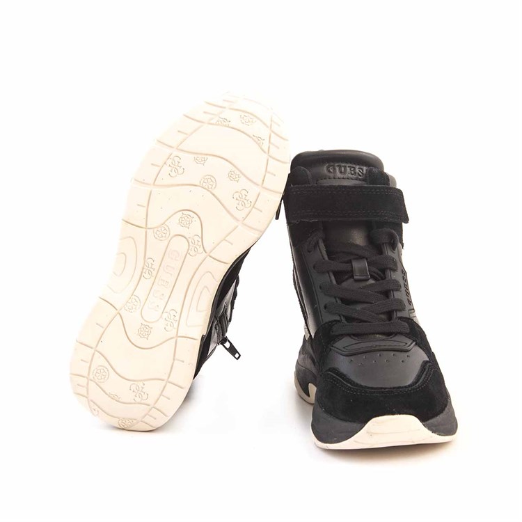 Guess Kadın Vegan Kauçuk Taban Siyah Spor & Sneaker Bot Ayakkabı