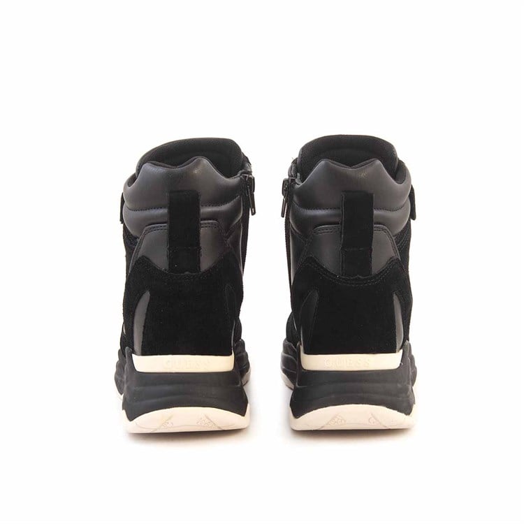 Guess Kadın Vegan Kauçuk Taban Siyah Spor & Sneaker Bot Ayakkabı