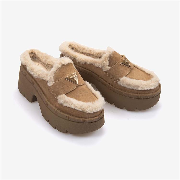 Guess  Kadın Süet Terlik FLFBRIESU06