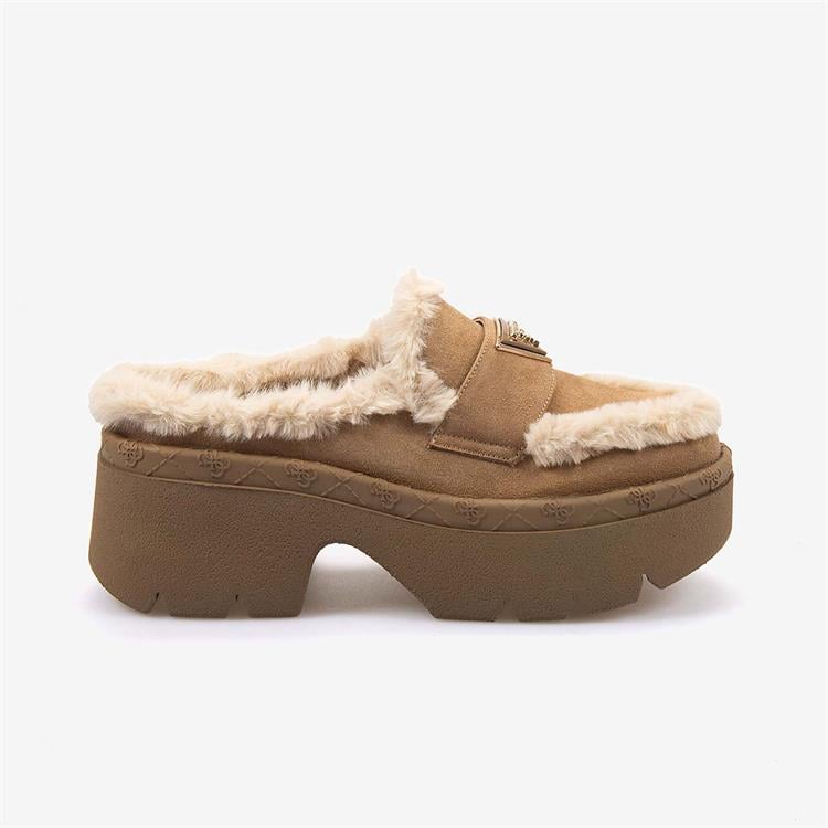 Guess  Kadın Süet Terlik FLFBRIESU06