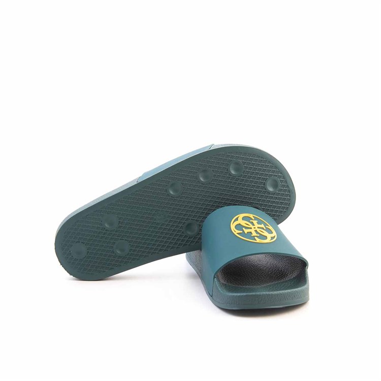 Guess Kadın Vegan Kauçuk Taban yeşil Terlik Terlik