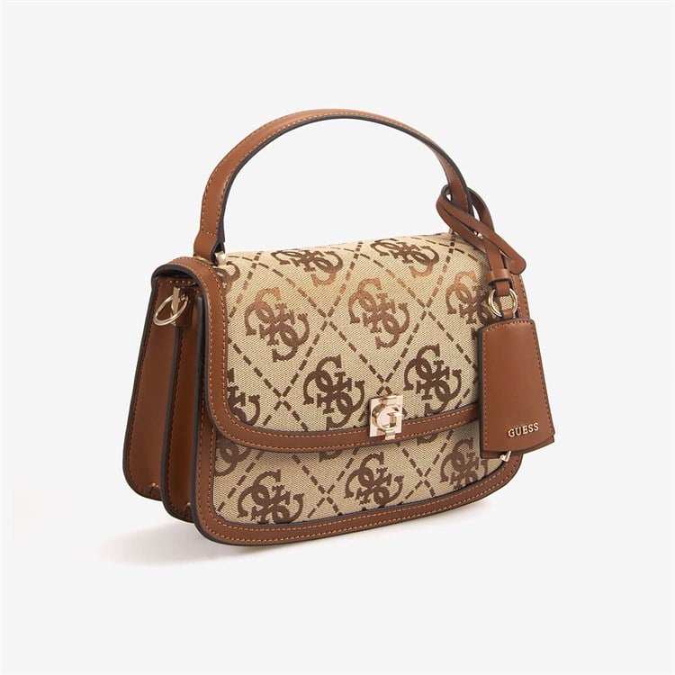 Guess Kadın Vegan Audrey Logo Postacı & Çapraz Çantası HWJG9755210