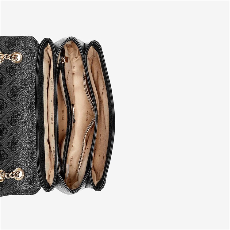 Guess Kadın Vegan Noelle 4G Logolu Mini Çapraz Çanta HWBG9672210