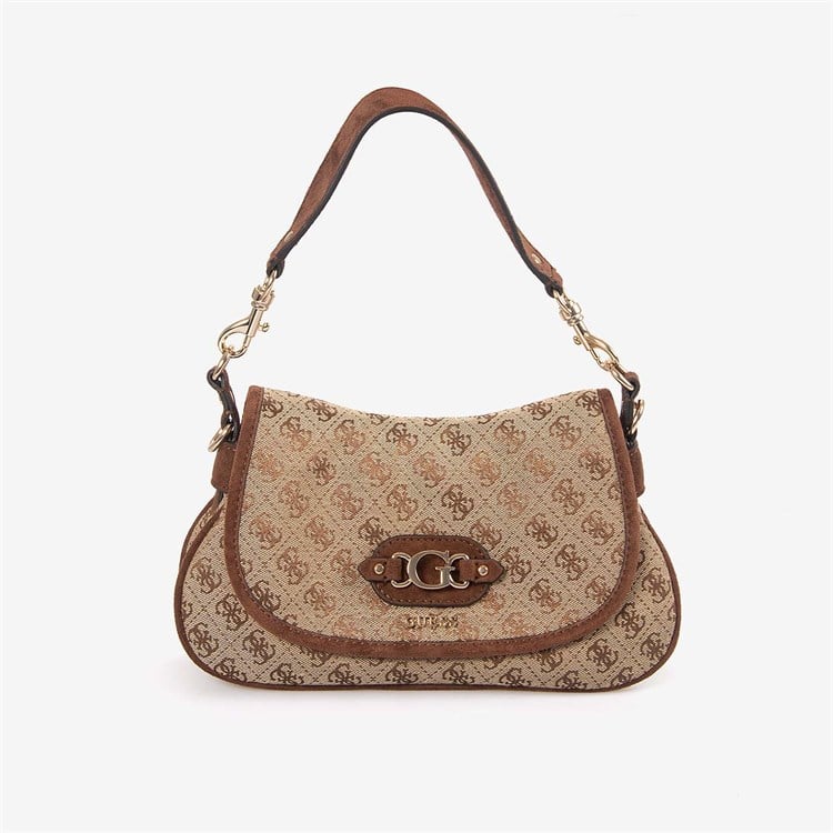 Guess Kadın Vegan Samantha Logo Omuz Çantası HWJG2313190