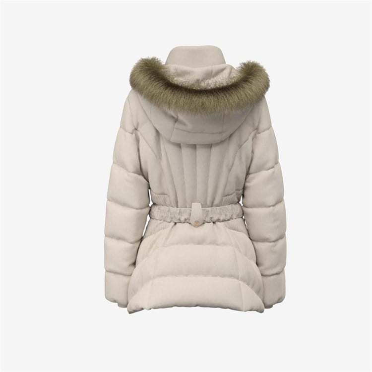 Guess Kemer Detaylı Fermuarlı Kısa Kadın Mont W6BL38W4087