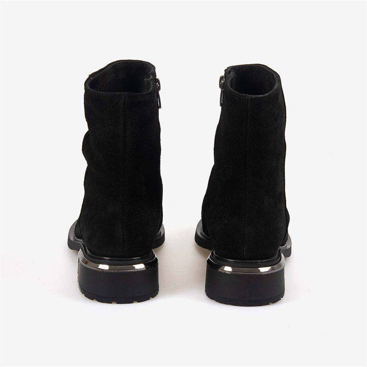 Hawen Angels Kadın 5cm Poli Taban Süet Deri Bot 702010