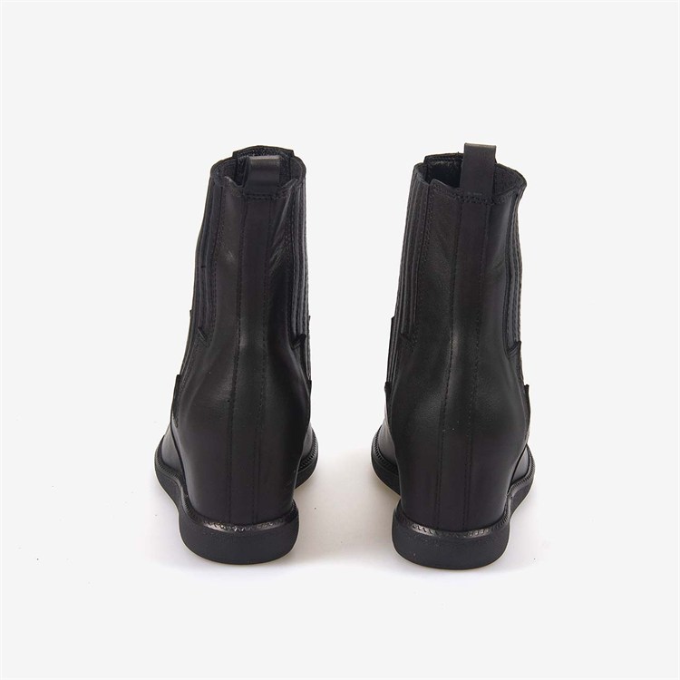 Hawen Angels Kadın 8cm Kauçuk Taban Hakiki Deri Bot 1149-1