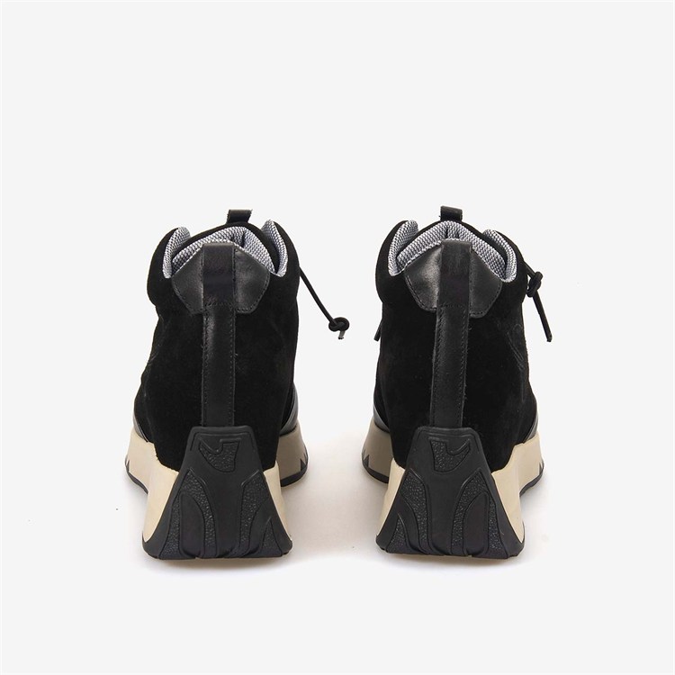 Hawen Angels Kadın Termo Taban Hakiki Süet Deri 11cm Gizli Dolgu Topuklu Spor & Sneaker Ayakkabı 430