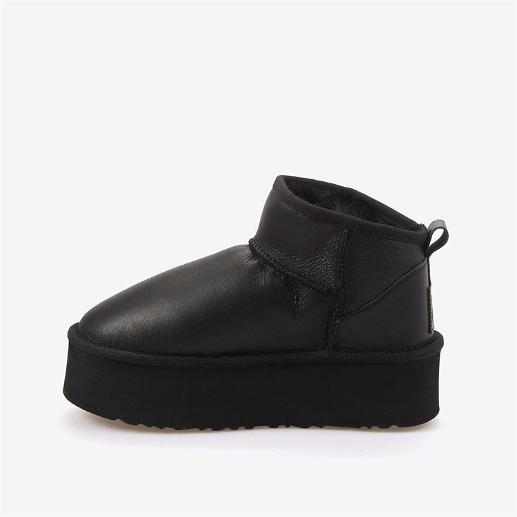 HAWEN ANGELS Kürklü Süet Deri Kadın Topuklu Bot 2301