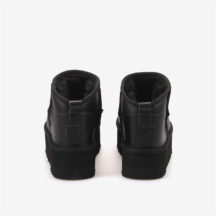 HAWEN ANGELS Kürklü Süet Deri Kadın Topuklu Bot 2301