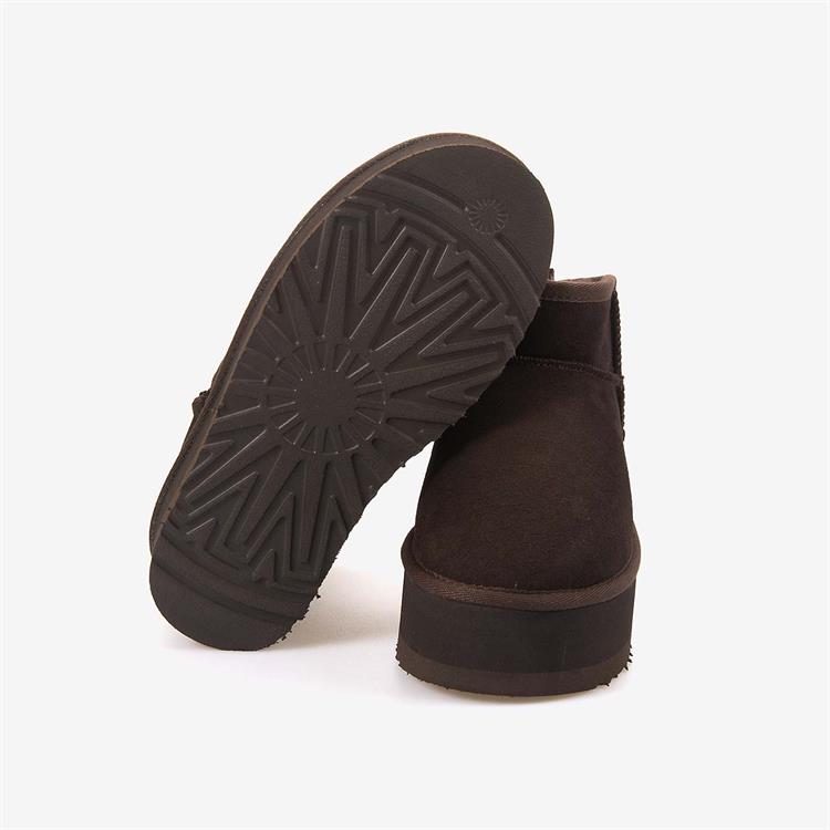 HAWEN ANGELS Kürklü Süet Deri Kadın Topuklu Bot 2301