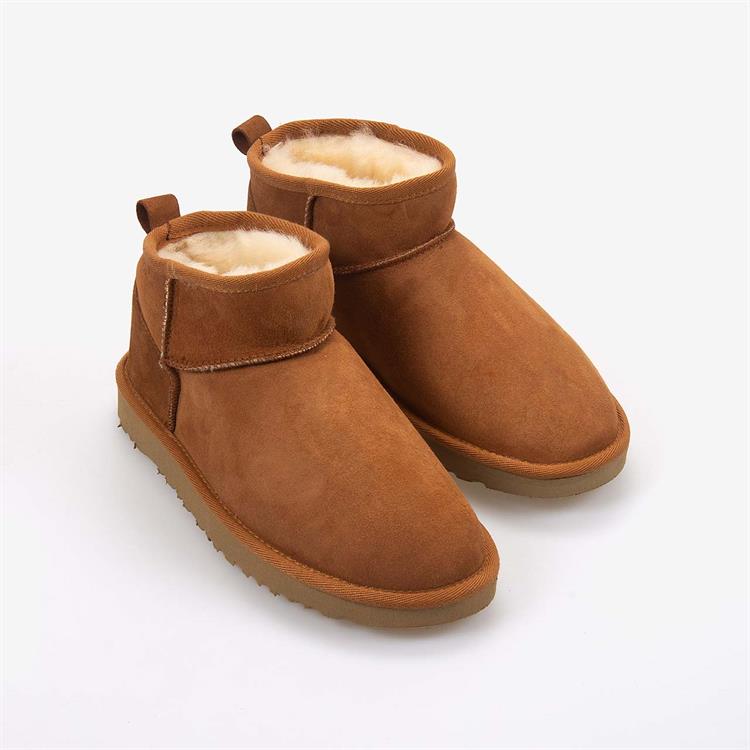 HAWEN ANGELS Kürklü Süet Deri Kadın Topuklu Bot 1481