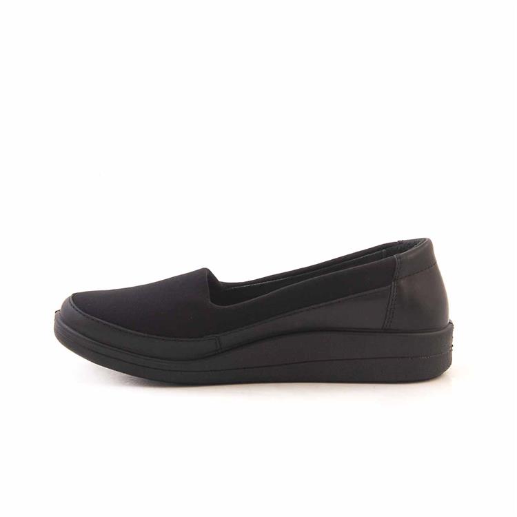 I Am Limited Kadın Hakiki Deri Poli Taban Siyah Günlük Ayakkabı