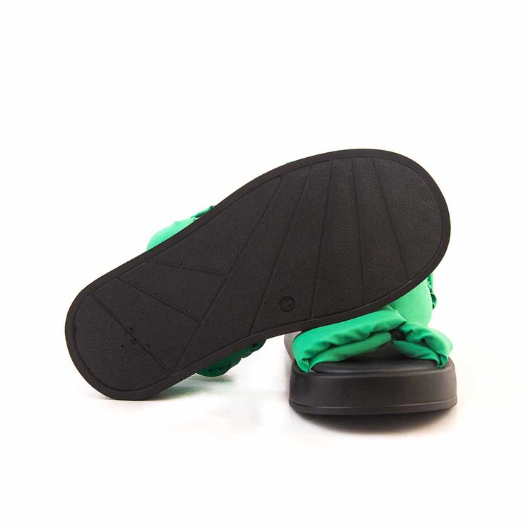 I Am Limited Kadın Tekstil Poli Taban Haki Sandalet Ayakkabı