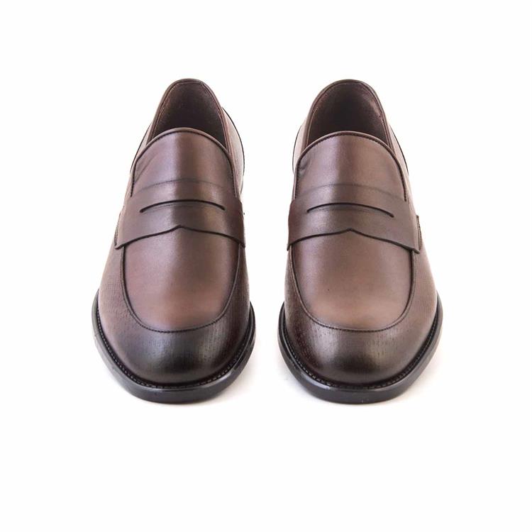 Kemal Tanca Erkek Hakiki Deri Pvc Taban Kahverengi Klasik Ayakkabı