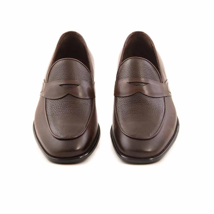 Kemal Tanca Erkek Açma Deri Pvc Taban Kahverengi Klasik Ayakkabı