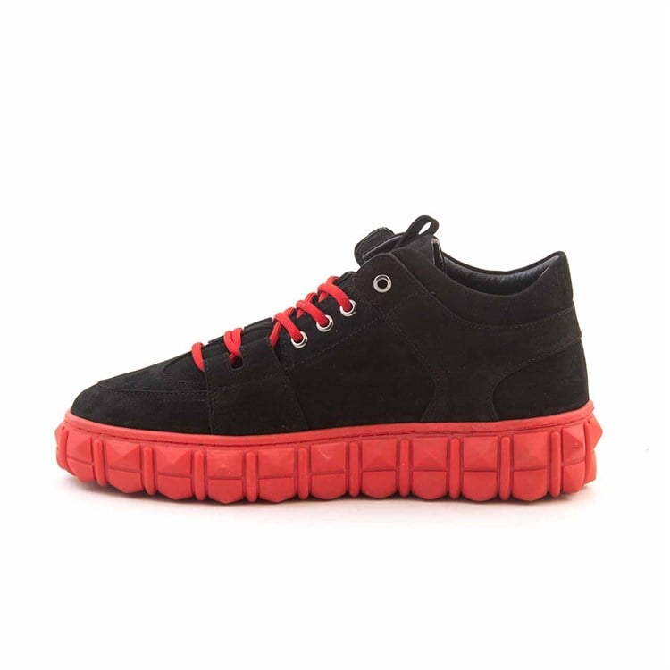 Kemal Tanca Erkek Hakiki Deri Poli Taban Siyah Spor & Sneaker Ayakkabı