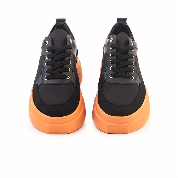 Kemal Tanca Erkek Hakiki Deri Eva Taban Siyah Spor & Sneaker Ayakkabı