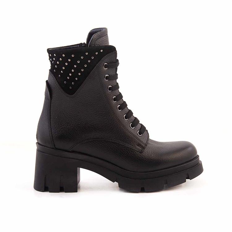 Kemal Tanca Kadın Hakiki Deri Termo Taban Siyah Günlük Bot