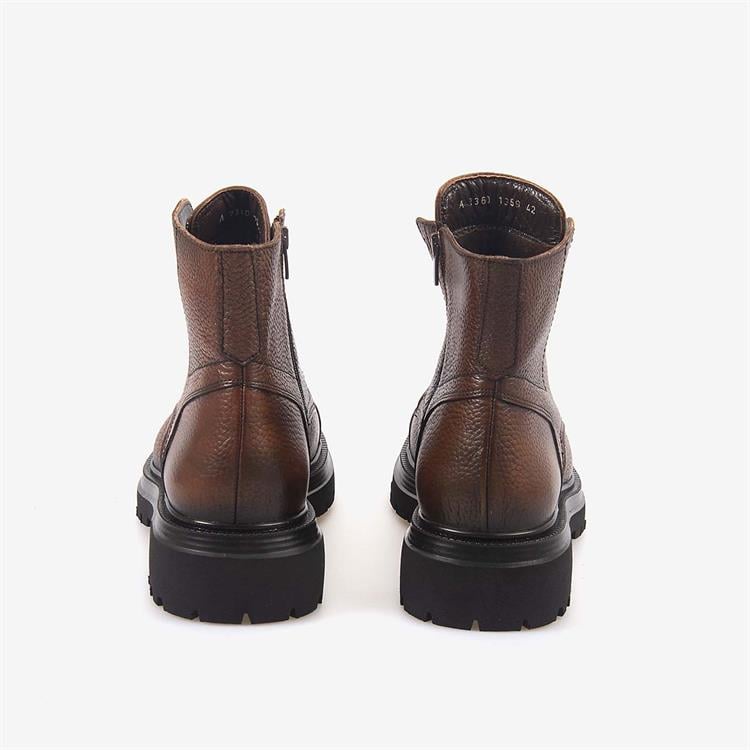 Kemal Tanca  Hakiki Deri  Taba Erkek Bot A7360