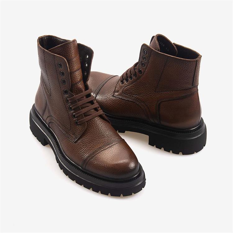 Kemal Tanca  Hakiki Deri  Taba Erkek Bot A7360