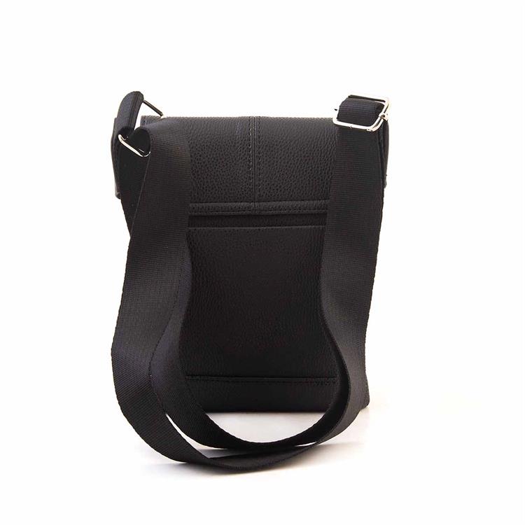 Kemal Tanca Erkek Hakiki Deri Siyah Çapraz & Postacı Çanta