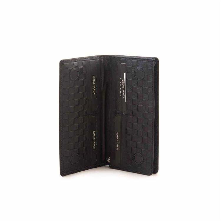 Kemal Tanca Erkek Hakiki Deri Siyah Mılano Cüzdan Cüzdan
