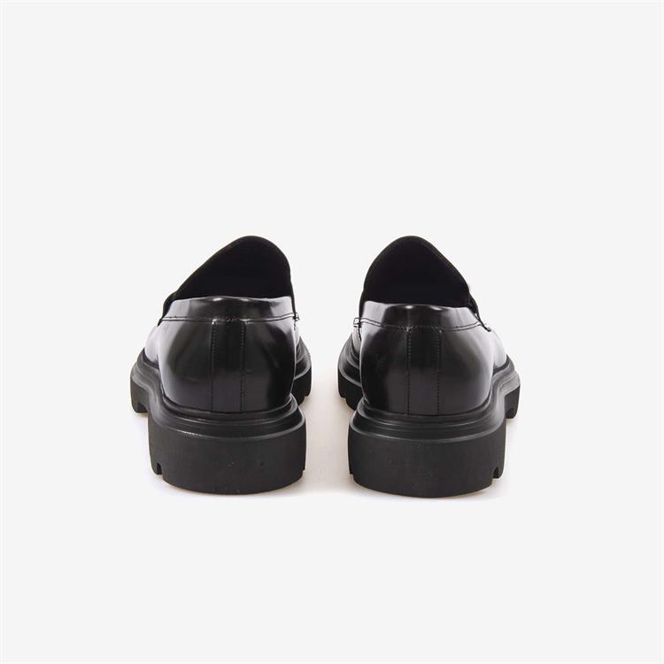 Kemal Tanca Erkek Hakiki Deri Eva Taban Siyah Günlük Ayakkabı