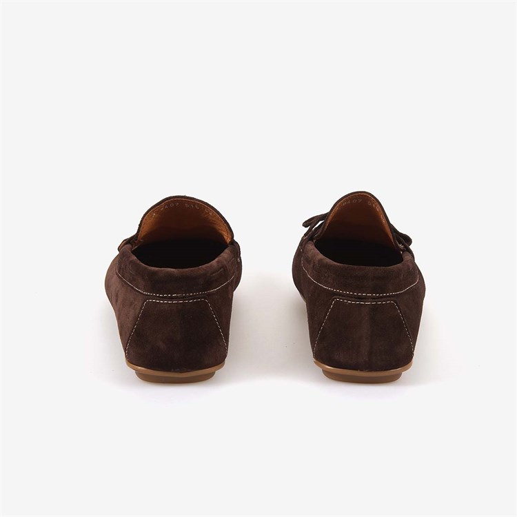 Kemal Tanca Erkek Kauçuk Tabanlı Süet Loafer A9407