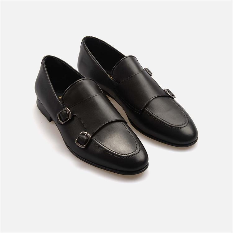 Kemal Tanca Erkek Hakiki Deri Microlight Taban Siyah Klasik Ayakkabı