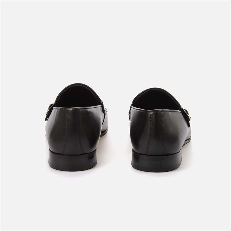 Kemal Tanca Erkek Hakiki Deri Microlight Taban Siyah Klasik Ayakkabı