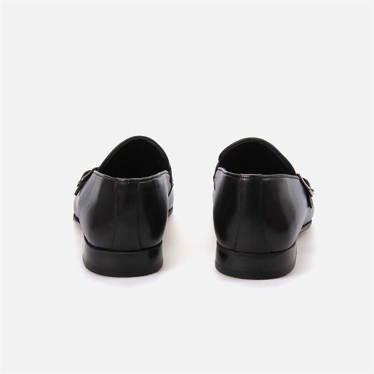 Kemal Tanca Erkek Hakiki Deri Microlight Taban Lacivert Klasik Ayakkabı