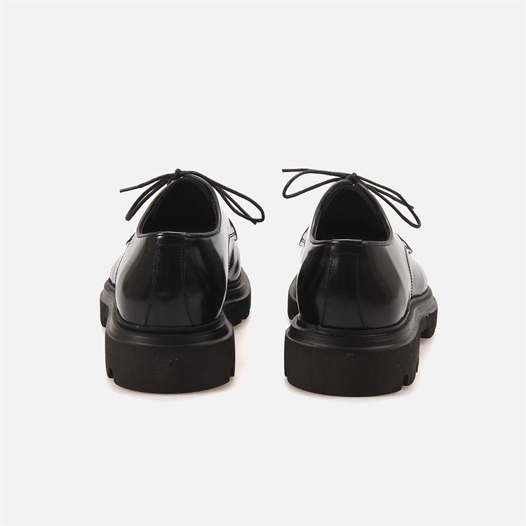 Kemal Tanca Erkek Hakiki Deri Eva Taban Siyah Klasik Ayakkabı