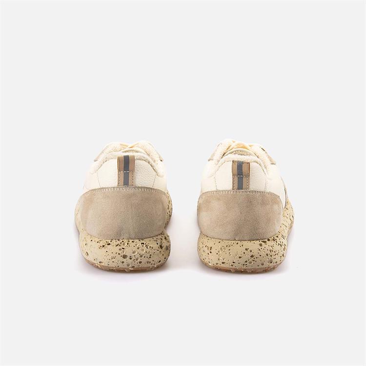 Kemal Tanca Erkek Hakiki Deri Tpu Taban Ekru Spor & Sneaker Ayakkabı