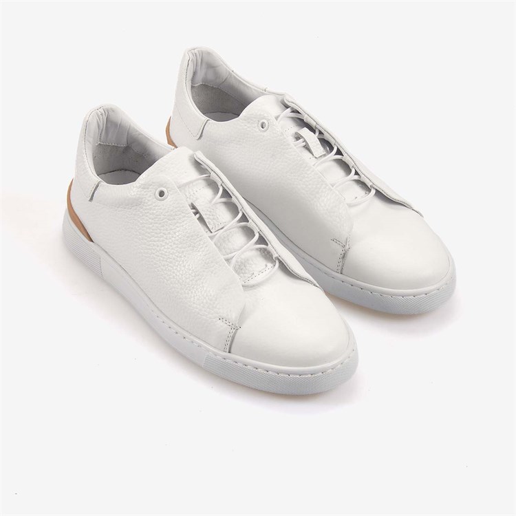 Kemal Tanca Erkek Eva Taban Hakiki Deri Beyaz Spor & Sneaker Ayakkabı 16702