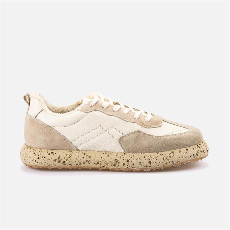 Kemal Tanca Erkek Hakiki Deri Tpu Taban Ekru Spor & Sneaker Ayakkabı