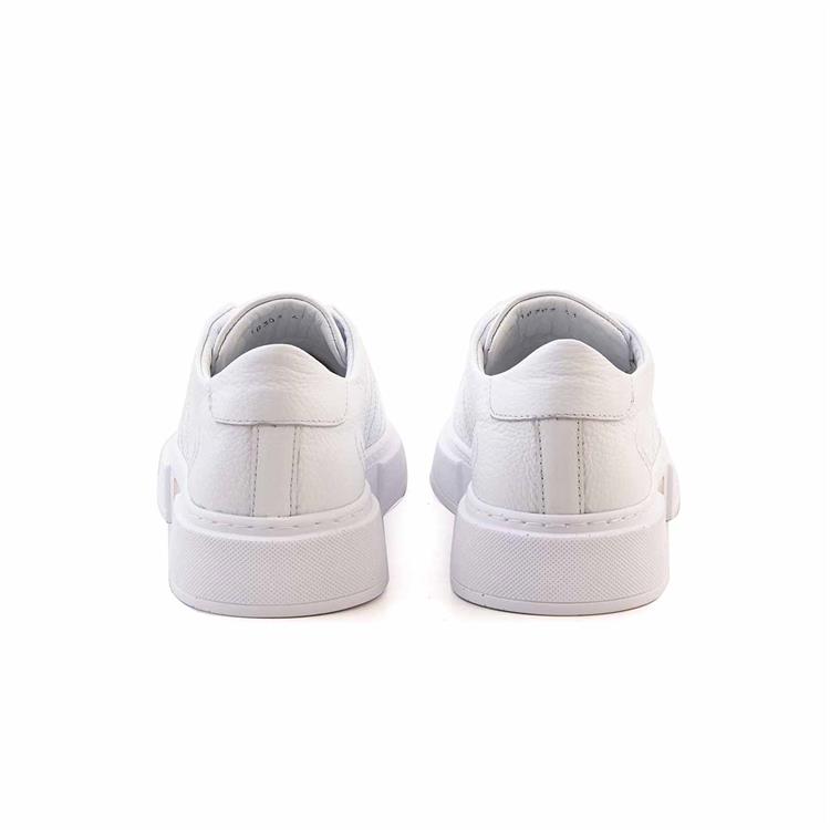 Kemal Tanca Erkek Hakiki Deri Eva Taban Beyaz Spor & Sneaker Ayakkabı