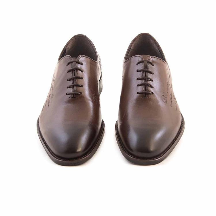 Kemal Tanca Gold Erkek Hakiki Deri Kösele Taban Asfalt Klasik Ayakkabı