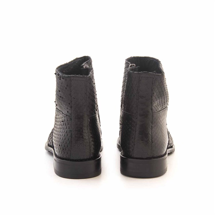 Kemal Tanca Gold Erkek Hakiki Deri Tpu Taban Siyah Bot 