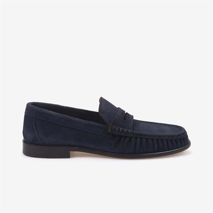 Kemal Tanca Gold Erkek Casual Laci Süet Penny Loafer Ayakkabı 12254-33
