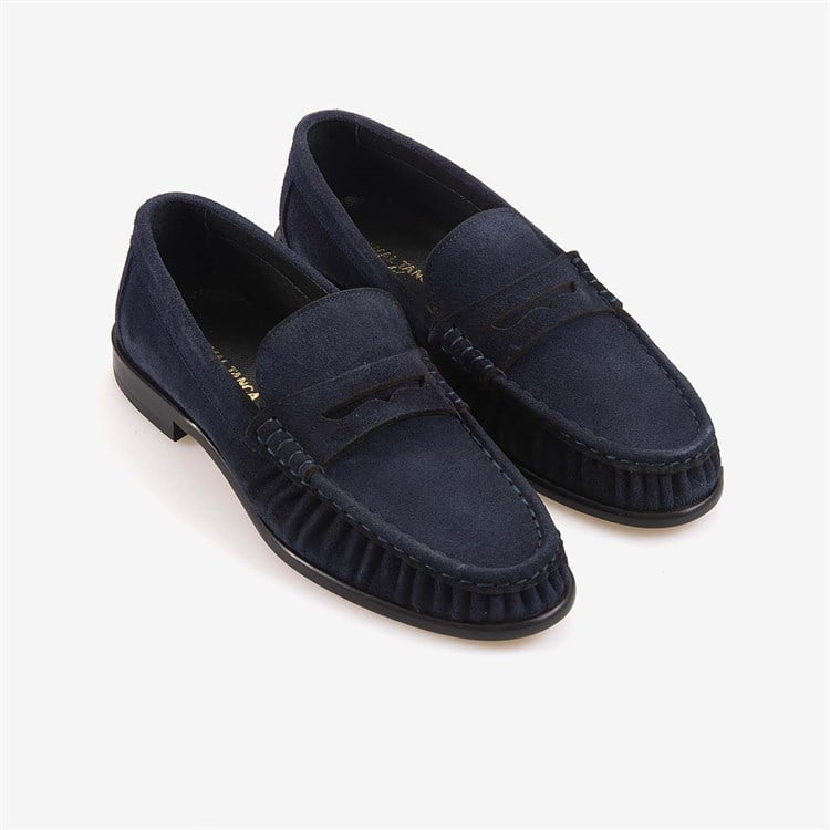 Kemal Tanca Gold Erkek Casual Laci Süet Penny Loafer Ayakkabı 12254-33