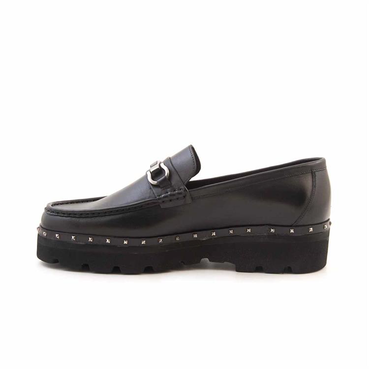 Kemal Tanca Gold Erkek Hakiki Deri Eva Taban Siyah Günlük Ayakkabı