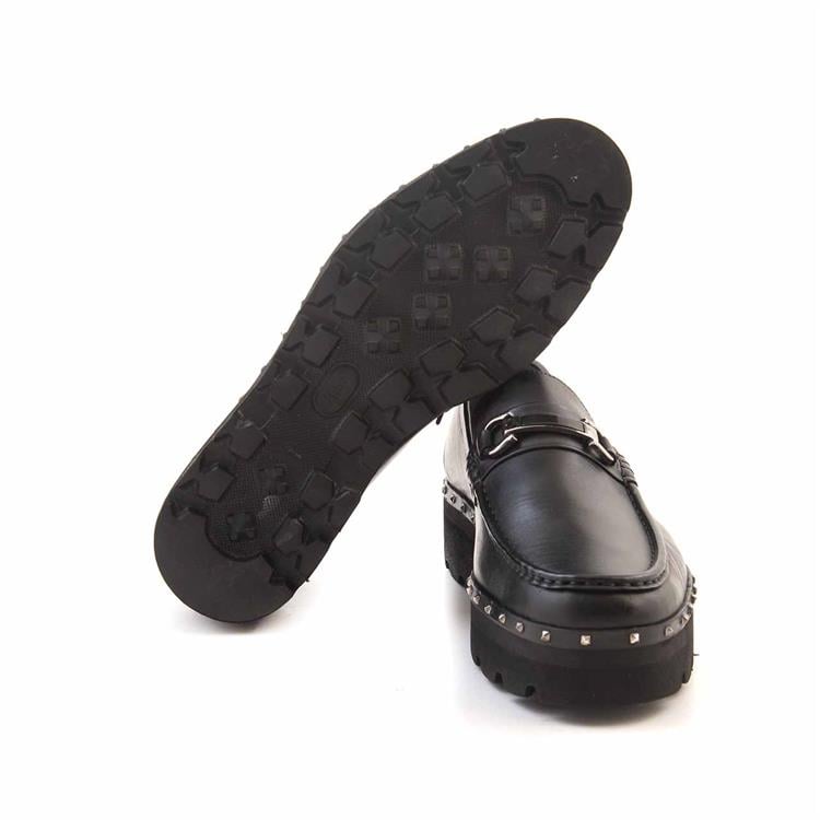 Kemal Tanca Gold Erkek Hakiki Deri Eva Taban Siyah Günlük Ayakkabı